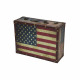 US-Flagge Koffer L