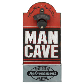 Man Cave Wandflaschenöffner