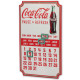 Coca Cola Kalender Blech
