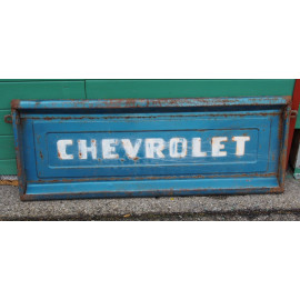Chevrolet Heckklappe blau / weiss klein