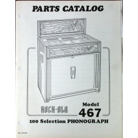 ROCK-OLA 467 Parts Catalog