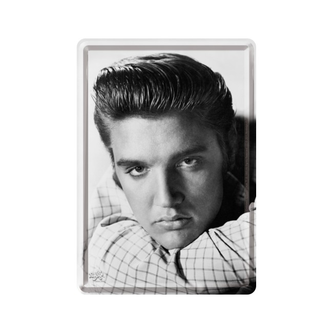 Elvis Presley, Portrait,  Blechschild 20x30