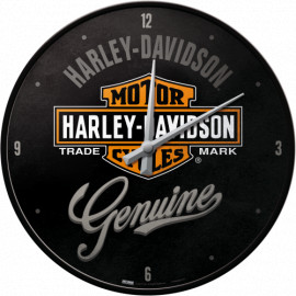 Wanduhr Harley-Davidson Garage