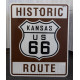 Route 66 KANSAS Verkehrsschild USA neu