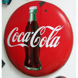 Werbeschild Coca Cola mittelgross