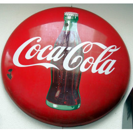 Webeschild Coca Cola gross