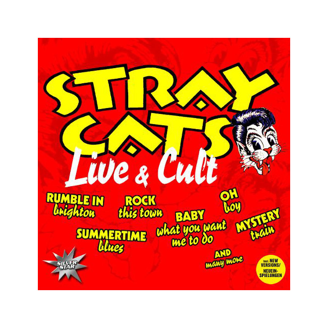 CD Stray Cats- Live & Cult