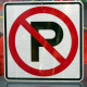 No Parking Verkehrsschild USA
