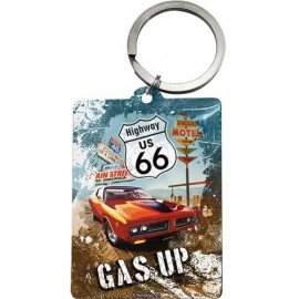 Gas Up 66 Schlüsselanhänger