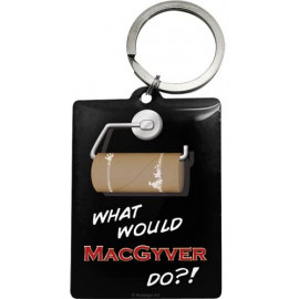 What Would MacGyver Do? Schlüsselanhänger