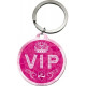 VIP rosa Schlüsselanhänger