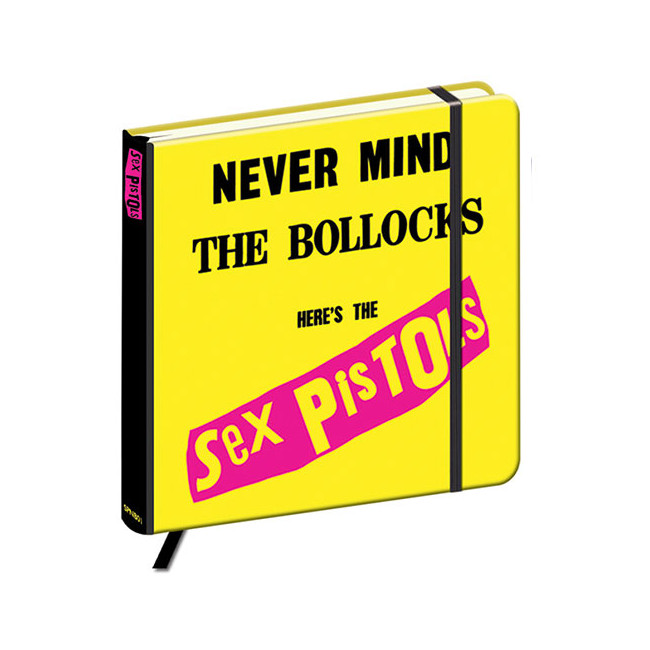 Sex Pistols Notizbuch: Never Mind The Bolloks (Hard Back)