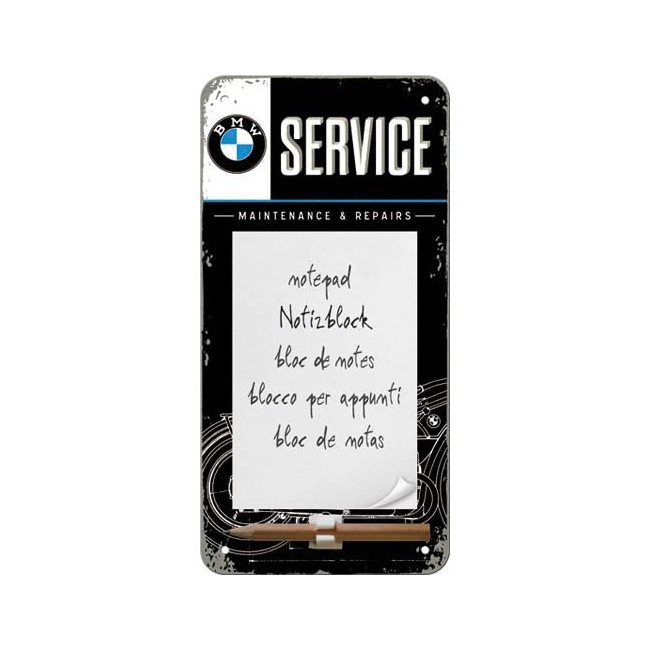 Service BMW Notizblock