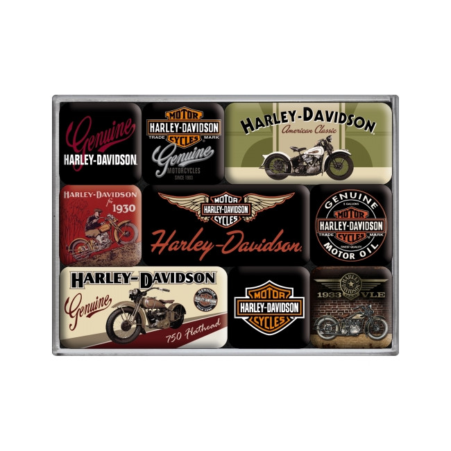 Harley Davidson Bikes 2 Kühlschrankmagnete