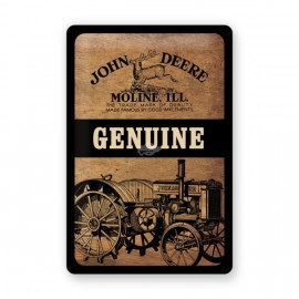 John Deere Genuine, Blechpostkarte