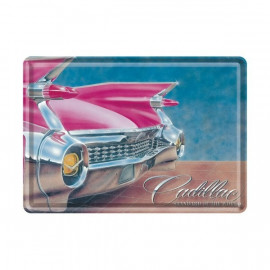 Pink Cadillac, Blechpostkarte