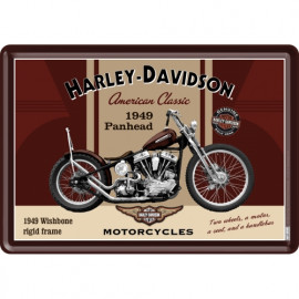 Harley Davidson American Classic, Blechpostkarte