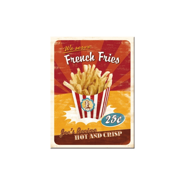 French Fries Kühlschrankmagnet