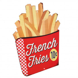 French Fries Blechschild