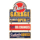 Dad's Garage Hängeschild
