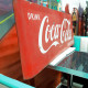 Webeschild Coca Cola rechteckig
